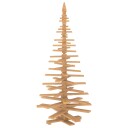 vidaXL Trekjuletrær KOTKA 210 cm Heltre furu Brun Finish