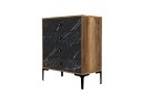 Ameias Kommode 76x90,7 cm Brun/Svart   Hanah Home