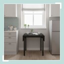 Sammenleggbart spisebord for 2–4 plassbesparende design