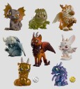 Kaleidos Chimeric Dragons: Blind Box with 6Piece PDQ