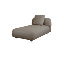 Cane-line Capture chaiselongue Taupe Brun