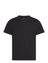 Weekday Short Boxy Heavyweight T-Shirt - Black - M