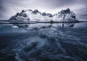 Ice on Stokksnes Plakat Plakat / 21x30cm