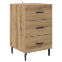  Nattbordskap Artisan Eik 40 x 40 x 66 cm Konstruert tre