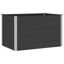 vidaXL Høybed Svart 150 x 100 x 91 cm