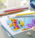 Faber Castell Fargestifter Akvarell 12 stk + 1 Pensel