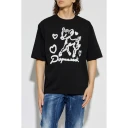 Dsquared2 Herre Topper Svart M,