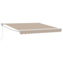 Markise Erstatningsstoff for 3.5x2.5 m Ramme Beige