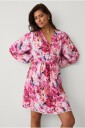 Ellos Collection   Kjole med blondebroderier   Rosa