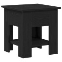  Kaffebord Svart Eik 40x40x42 cm Konstruert Tre