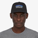 Patagonia P-6 Logo Lopro Trucker Hat Black OS