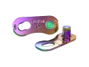 SRAM PowerLock Flattop 12 Speed samleledd Rainbow