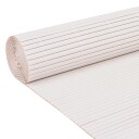 vidaXL Dobbelsidet hagegjerde 90x300 cm hvit