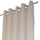 Arvidssons Textil Norrsken gardinlengde med maljer beige