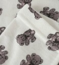 Name It Leggings   Ull   NbnWillu   Snow White/Teddy Bear   Name It   74   Leggings   Ull Beige Blå Brun Hvit