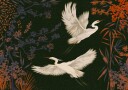 Asian art  Herons Plakat Plakat / 40x50cm