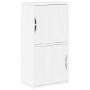  Sideskap ODDA hvit 40x24x79 cm heltre furu 8721158659989
