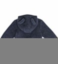 Huttelihut Cardigan   Ullfleece   Ombre Blue Melert m. Ører   Huttelihut   1 år (80)   Cardigan   Marineblå