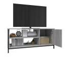 vidaXL TV-benk grå sonoma 100x40x45 cm konstruert tre