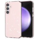 Samsung Galaxy S23 FE Stylish Glitter Series TPU-deksel Rosa