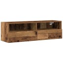  TV Veggskap Gamle Tre 100x30x30 cm Konstruert Tre