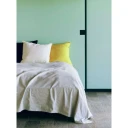 Hay Linen Sengeteppe 240 x 260 Himmelgrå
