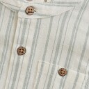 En Fant Body Shirt SS Stripe Eggnog (92 / 2 år)