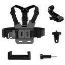 Gopro Bryststropp 5-I-1 Tilbehør For Gopro, Dji, Insta360, Sjcam, Eken Sportskameraer (Gopro 5 I 1 Bryststropp)