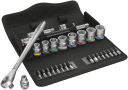 Wera Zyklop Metal Push 3/8" Skrallenøkkelsett med 29 Deler