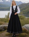 Sølje Nye Tora festdrakt til dame i sort (40 (Large))