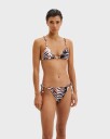 By Malina - Bikinitruse Sanja Beaded Tie Bikini Bottoms - Brun