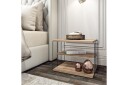 Side Table Eik\|Svart - Natur / Svart
