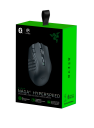 Razer Naga V2 HyperSpeed Trådløs Gamingmus med 21 Knapper - Svart
