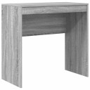  Skrivebord Grå sonoma Konstruert tre 80 x 40 x 76 cm Enkelt
