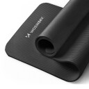 Wozinsky Yogamatte 181x63x0,9 cm - Svart