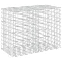 vidaXL Gabion med 3,5 mm tråd og 5x10 cm mesh 200x100x150 cm