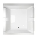 Westerbergs Boblebad Pacific 180SQ Executive Akryl Hvit