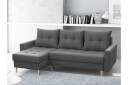 Bodo Divansovesofa 222x140x90 cm   Mørkegrå
