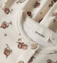 Lil" Atelier Kjolebody I/e - NbfGayo - Turtledove/Apple - Lil Atelier - 1½ år (86) - Langermet Body Beige Brun