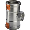 88,9 x 2" x 88,9 mm Sanpress Inox T-stykke