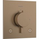 Hansgrohe Ecostat Comfort E dusjbatteri, bronse