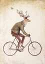 Even a Gentleman rides Plakat Plakat / 21x30cm