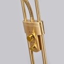 Lindby Josefin LED-uplight leselampe, messing