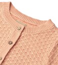 Wheat Cardigan   Strikk   Magnella   Pink Sand   Wheat   4 år 104   Cardigan   Rosa