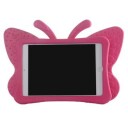 iPad Mini 2, iPad Mini 3 3D Shockproof Kids Deksel Sommerfugl Varm Rosa