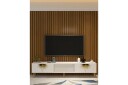 Tari TV benk 150 cm   Hvit/Gull