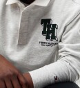 Tommy Hilfiger Th Rugby Polo Ls   Grey   176