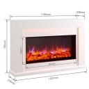 Nordwell Trysil Elektrisk Peis - 2000 Watt