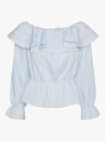 Y.A.S Cala Long Sleeve Os Top Hvit L