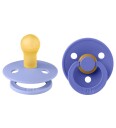 BIBS Colour Smokker Str. 1 Rund 2 pack Hush/Grape BIBS 0 6 md Smokk Blå Lilla